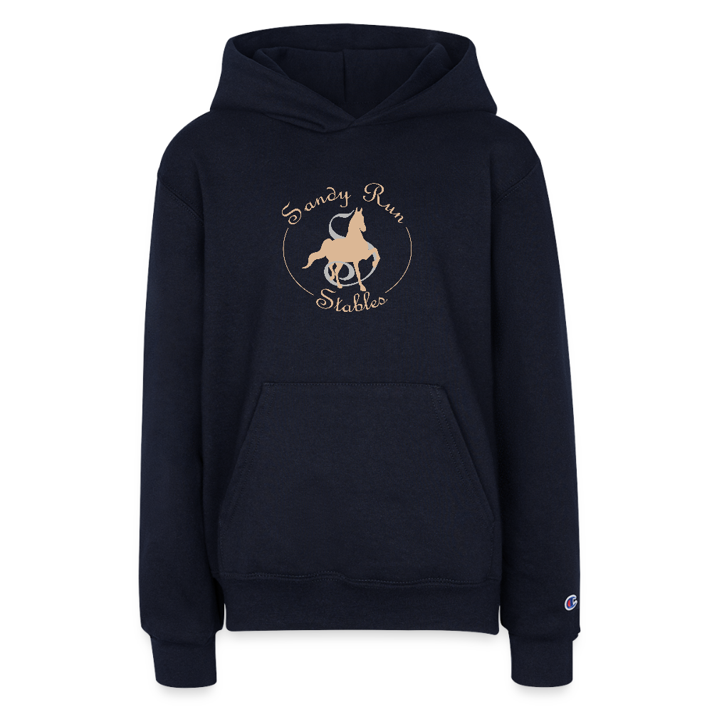 Champion Youth Hoodie - navy