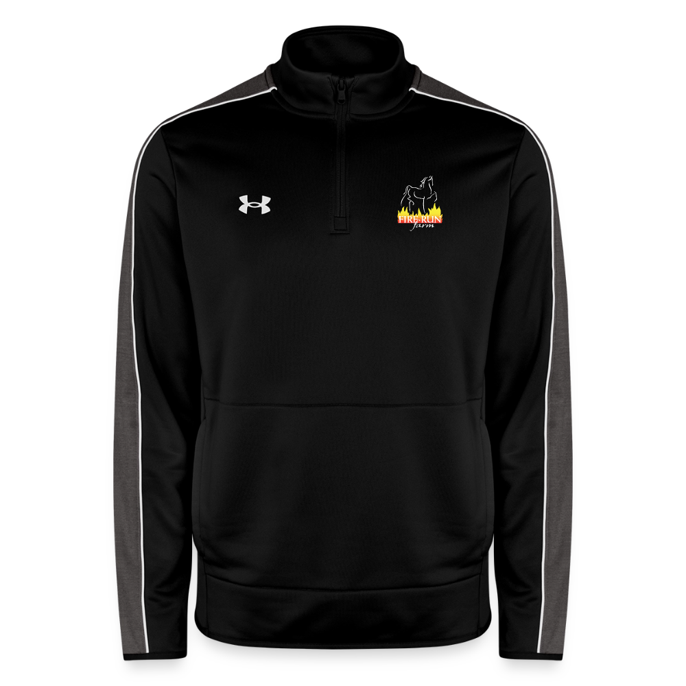 Under Armour Men's Command Quarter Zip 2.0 - black/white