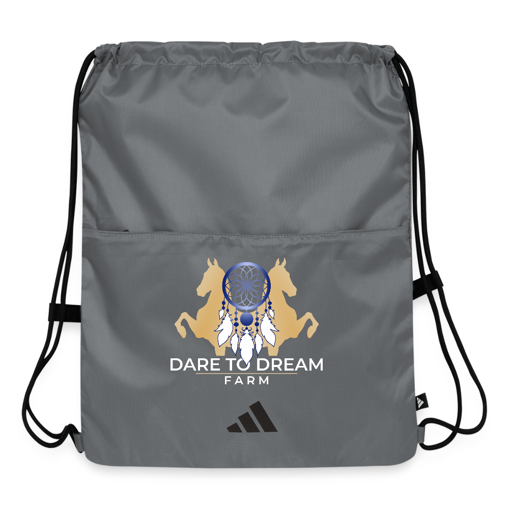 Adidas Drawstring Bag - slate