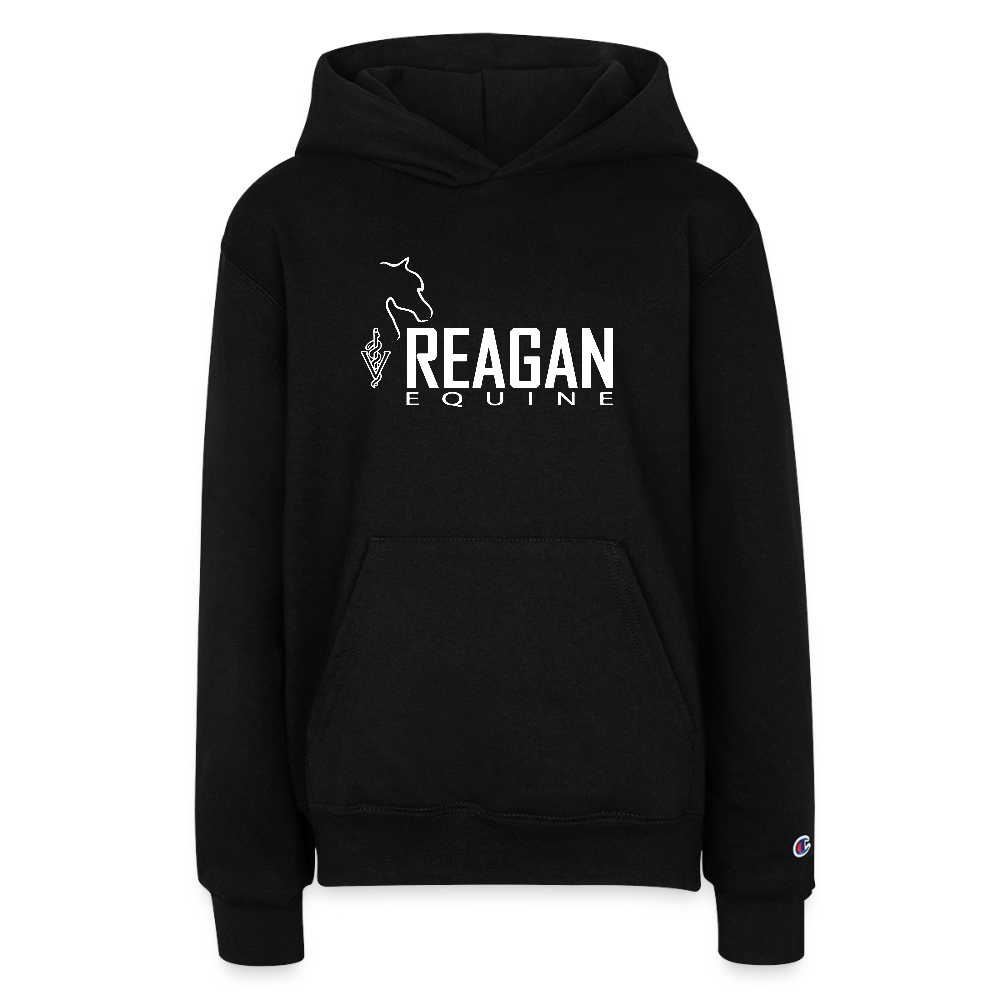 Champion Youth Hoodie - black