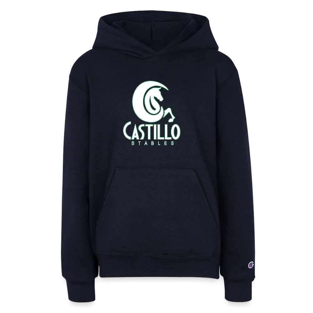 Champion Youth Hoodie - navy