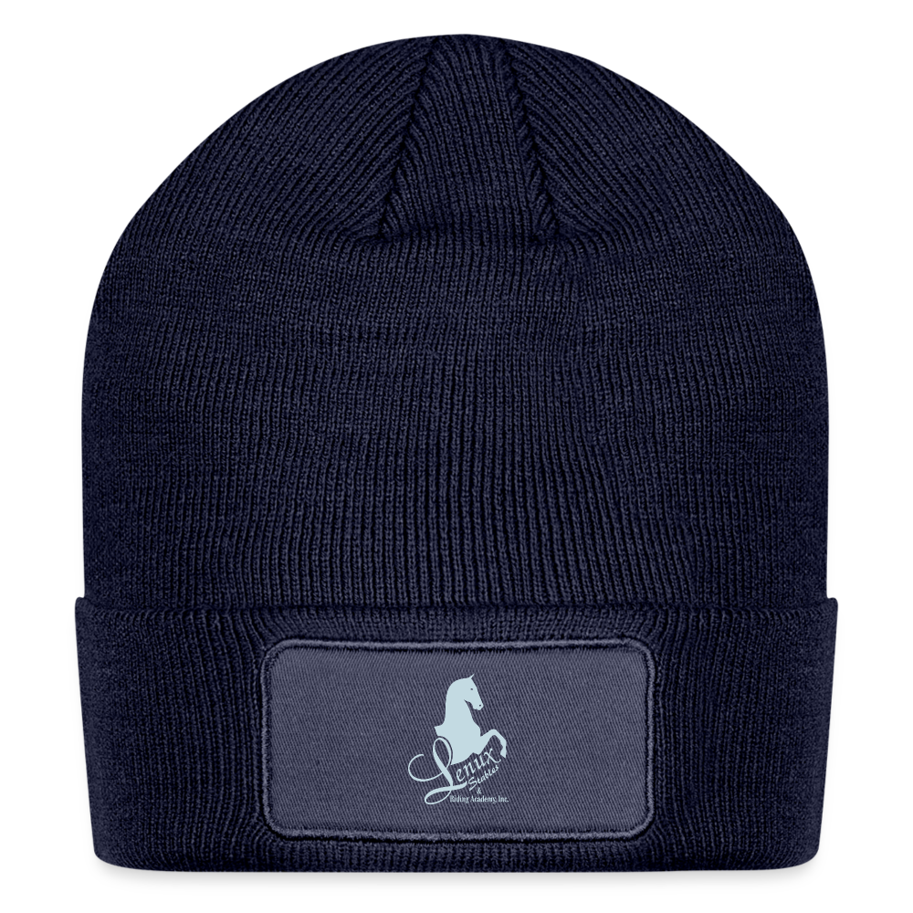 
                  
                    Logo Patch Beanie - navy
                  
                