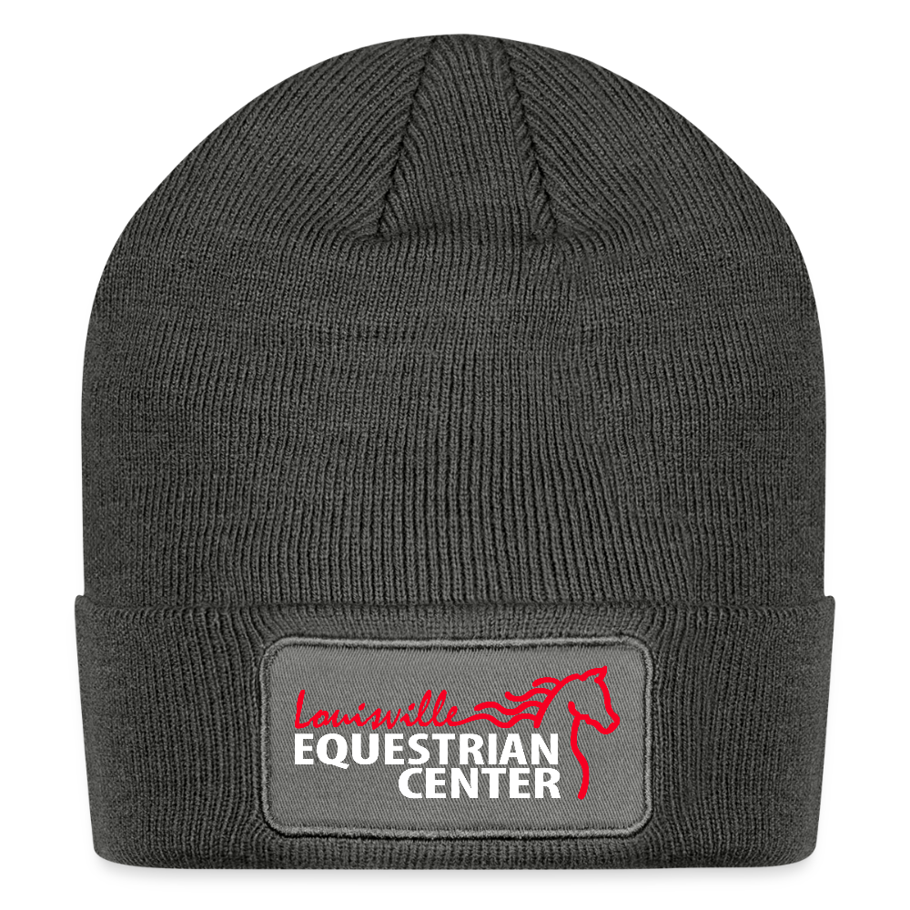 
                  
                    Logo Patch Beanie - charcoal grey
                  
                