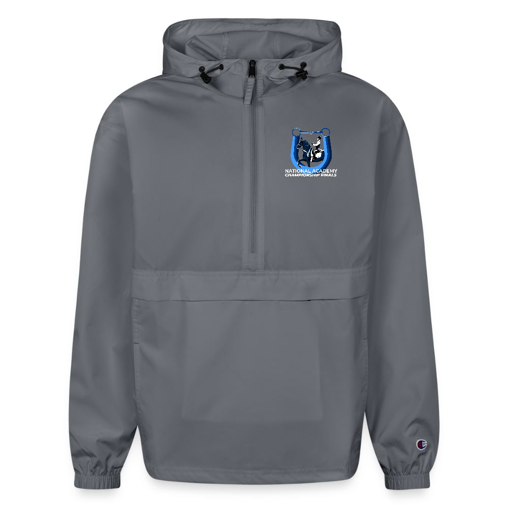 NACF Champion Water-Resistant Packable Jacket - gray