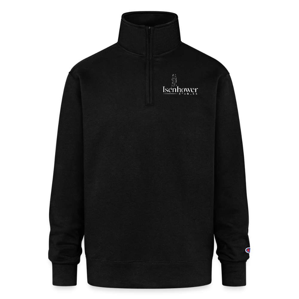 
                  
                    Champion Unisex Quarter Zip Sweatshirt - black
                  
                