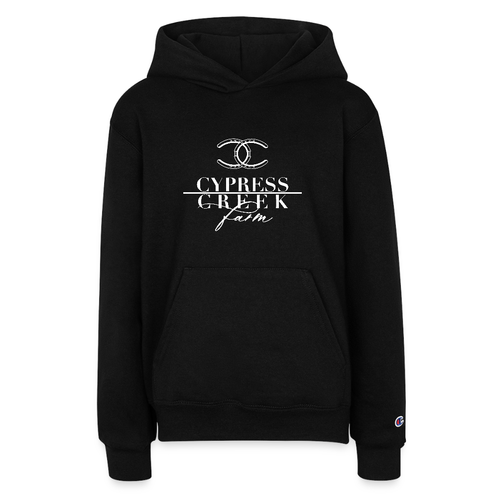 Champion Youth Hoodie - black