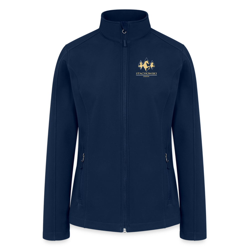 Women’s Soft Shell Jacket - navy