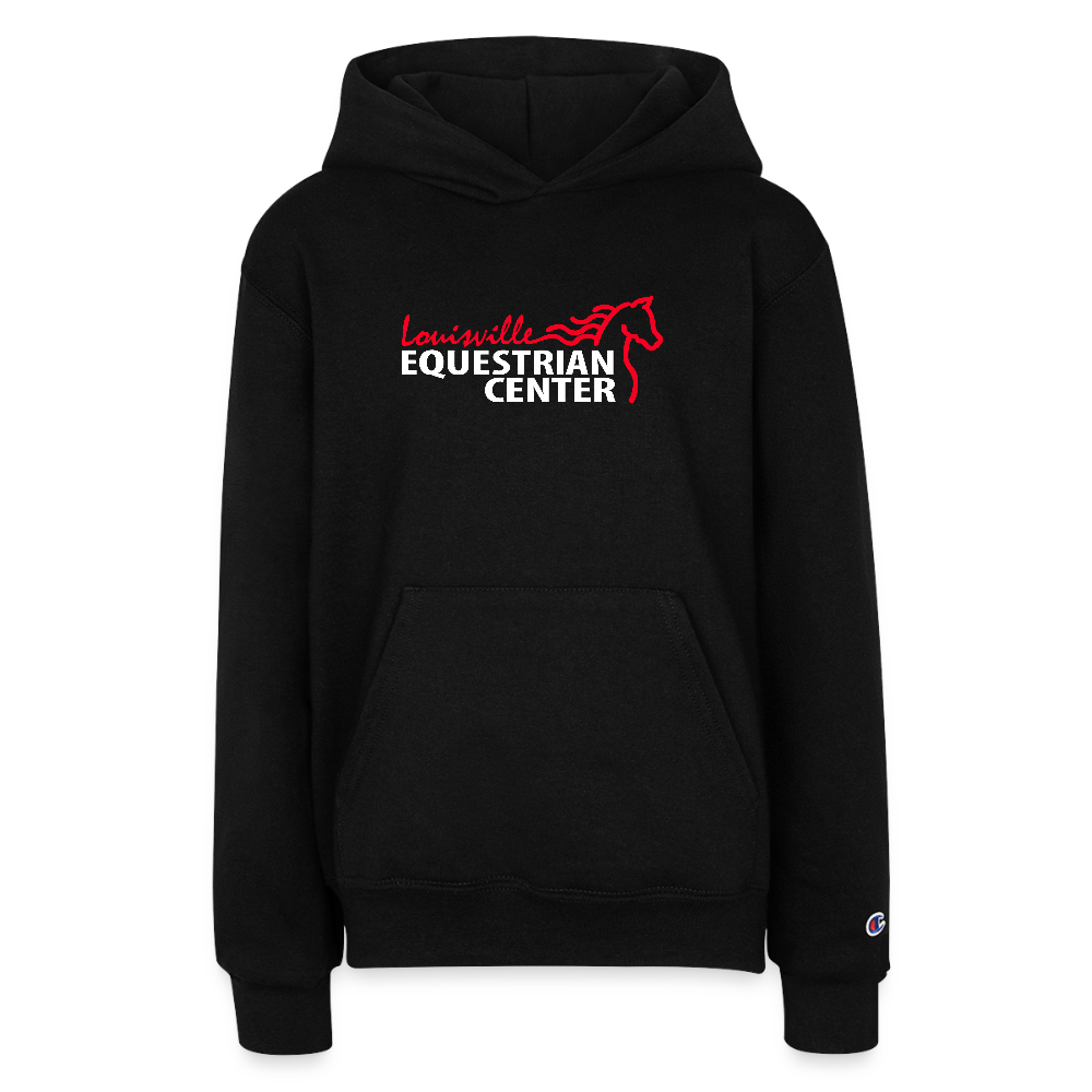 Champion Youth Hoodie - black