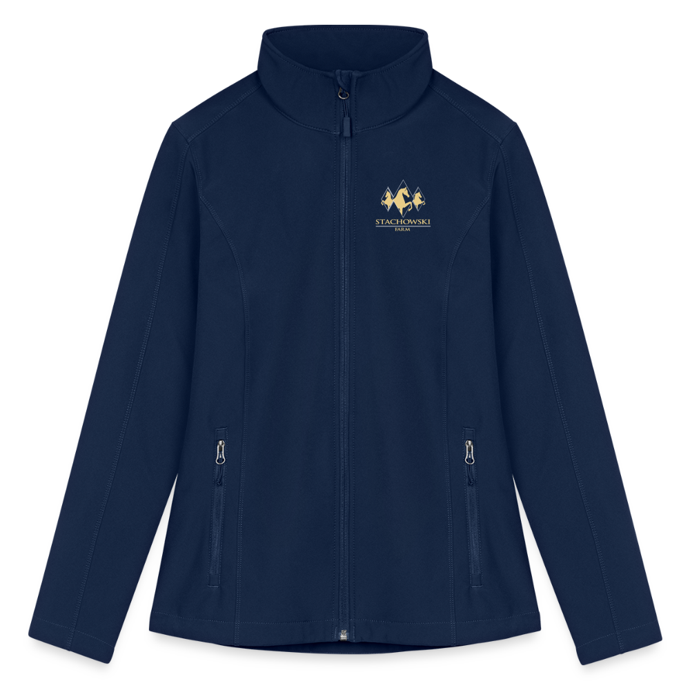 Women’s Soft Shell Jacket - navy