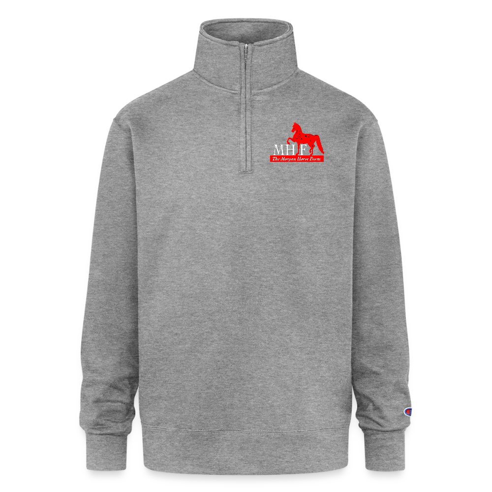 
                  
                    Champion Unisex Quarter Zip Sweatshirt - heather gray
                  
                