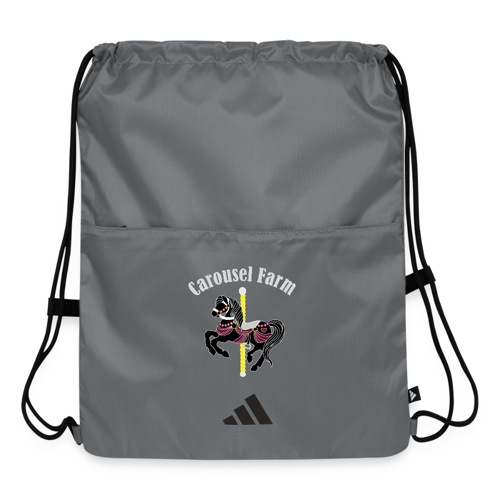 Adidas Drawstring Bag - slate