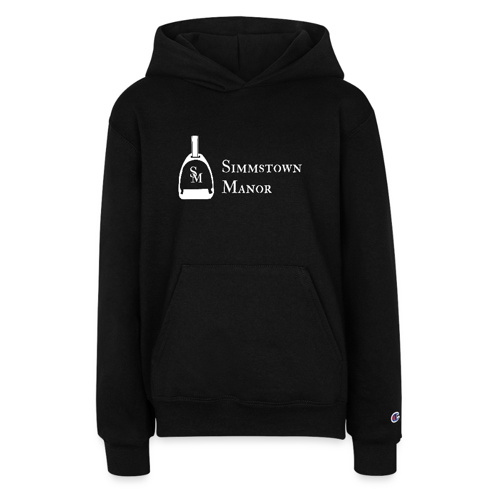 Champion Youth Hoodie - black
