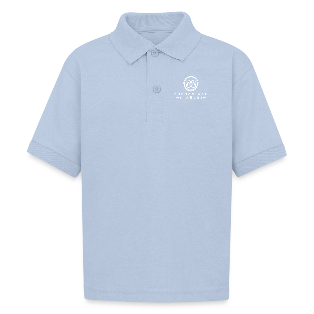 
                  
                    Kids Polo - light blue
                  
                