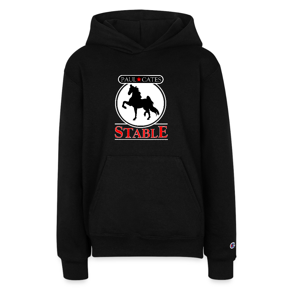 Champion Youth Hoodie - black