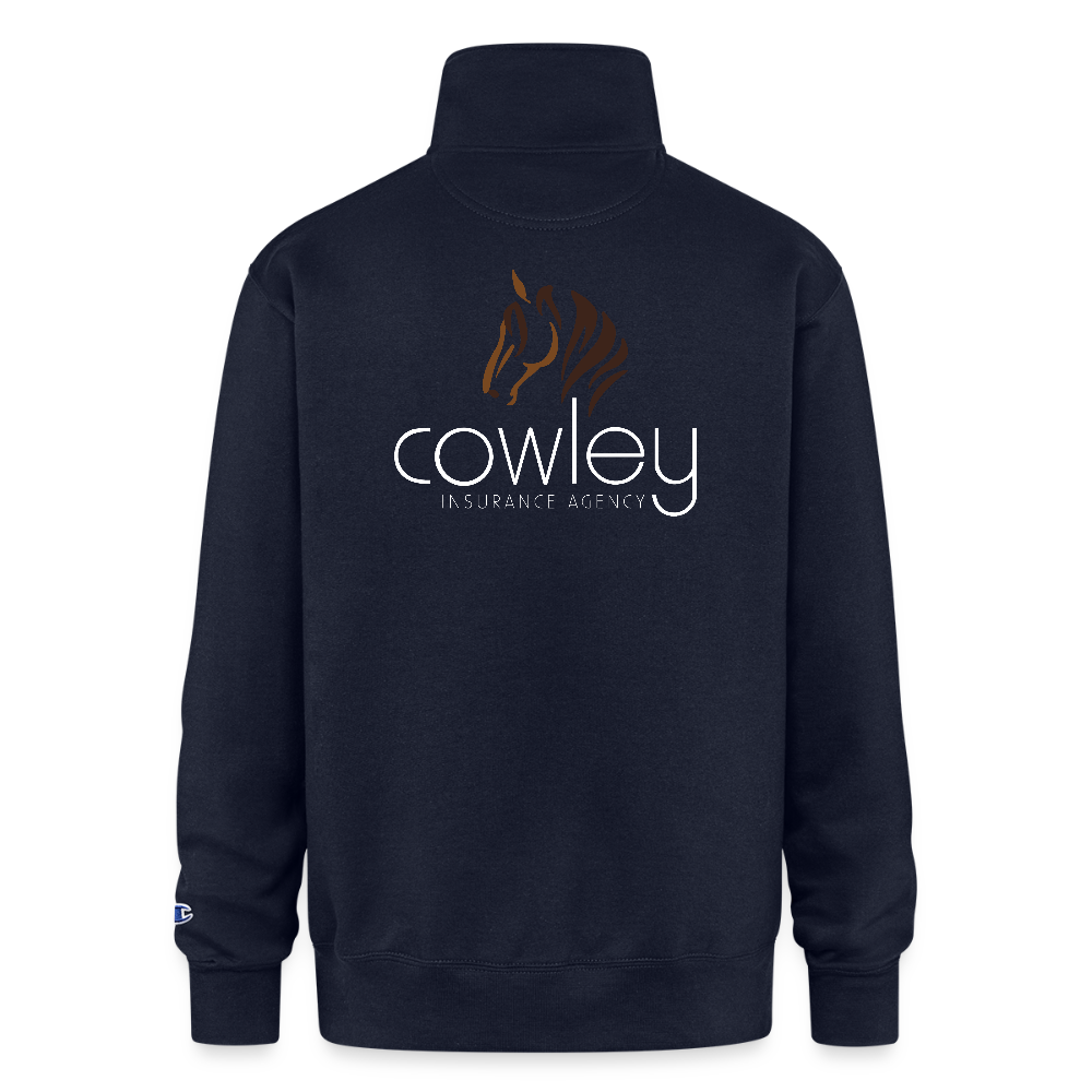 
                  
                    Champion Unisex Quarter Zip Sweatshirt - navy
                  
                