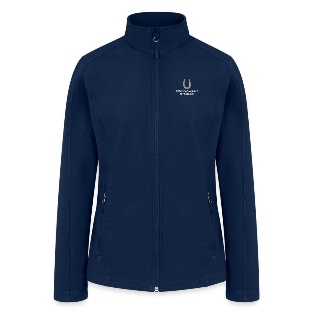 High Caliber Women’s Soft Shell Jacket - navy