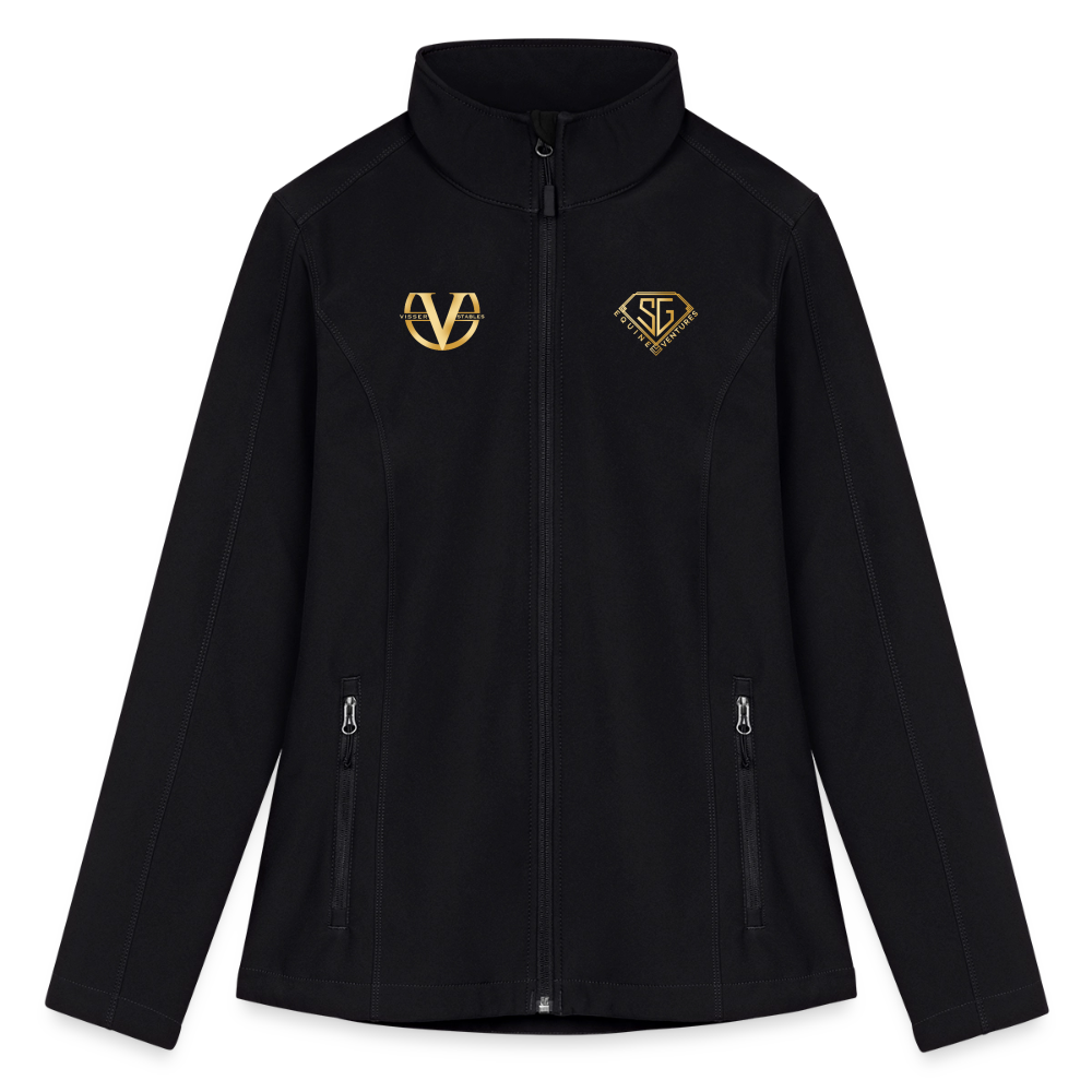 WCC King of Swing - Women’s Soft Shell Jacket - black