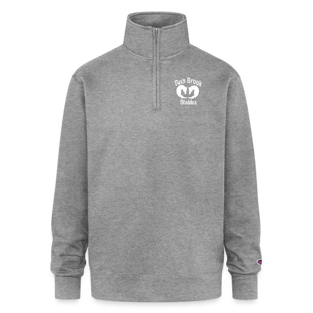 
                  
                    Champion Unisex Quarter Zip Sweatshirt - heather gray
                  
                