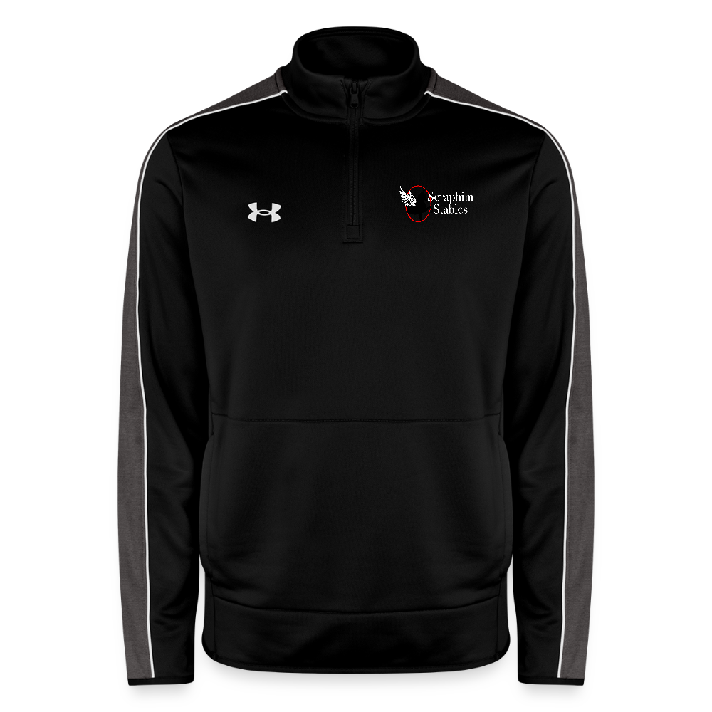 Under Armour Men's Command Quarter Zip 2.0 - black/white