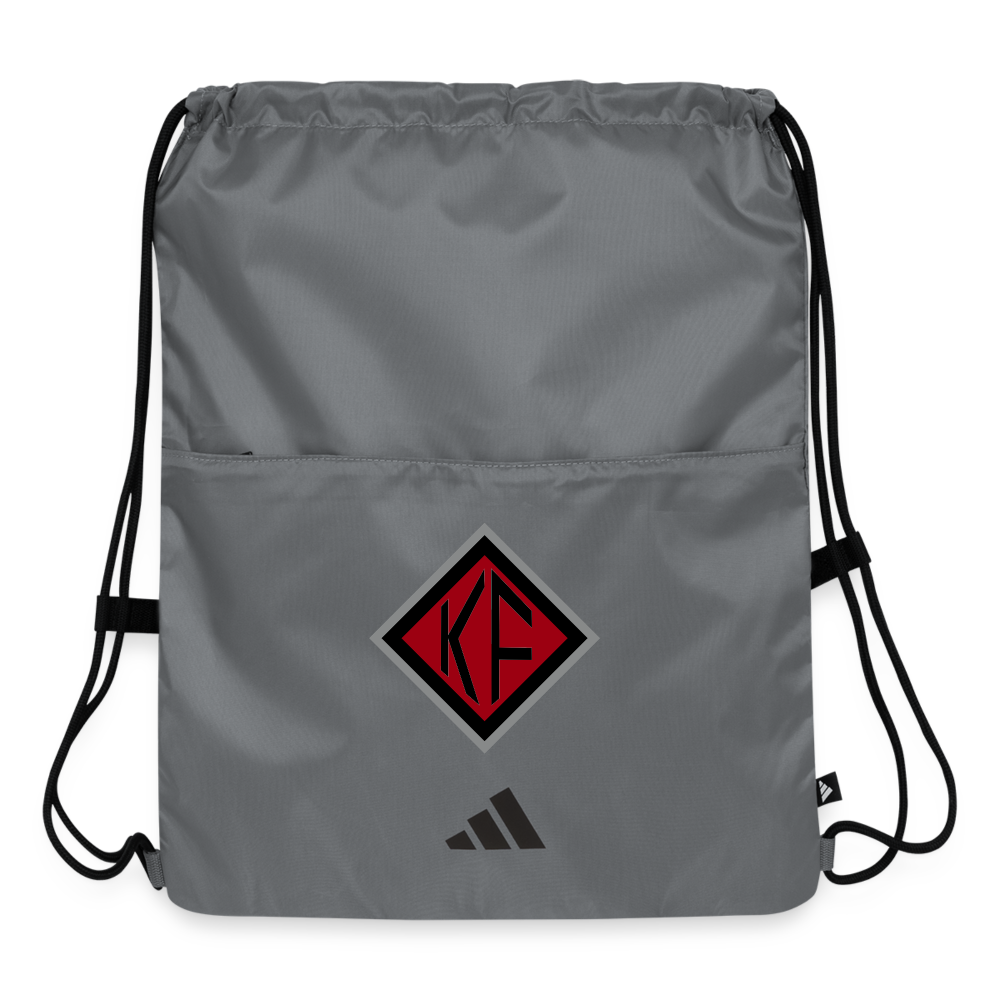 Adidas Drawstring Bag - slate