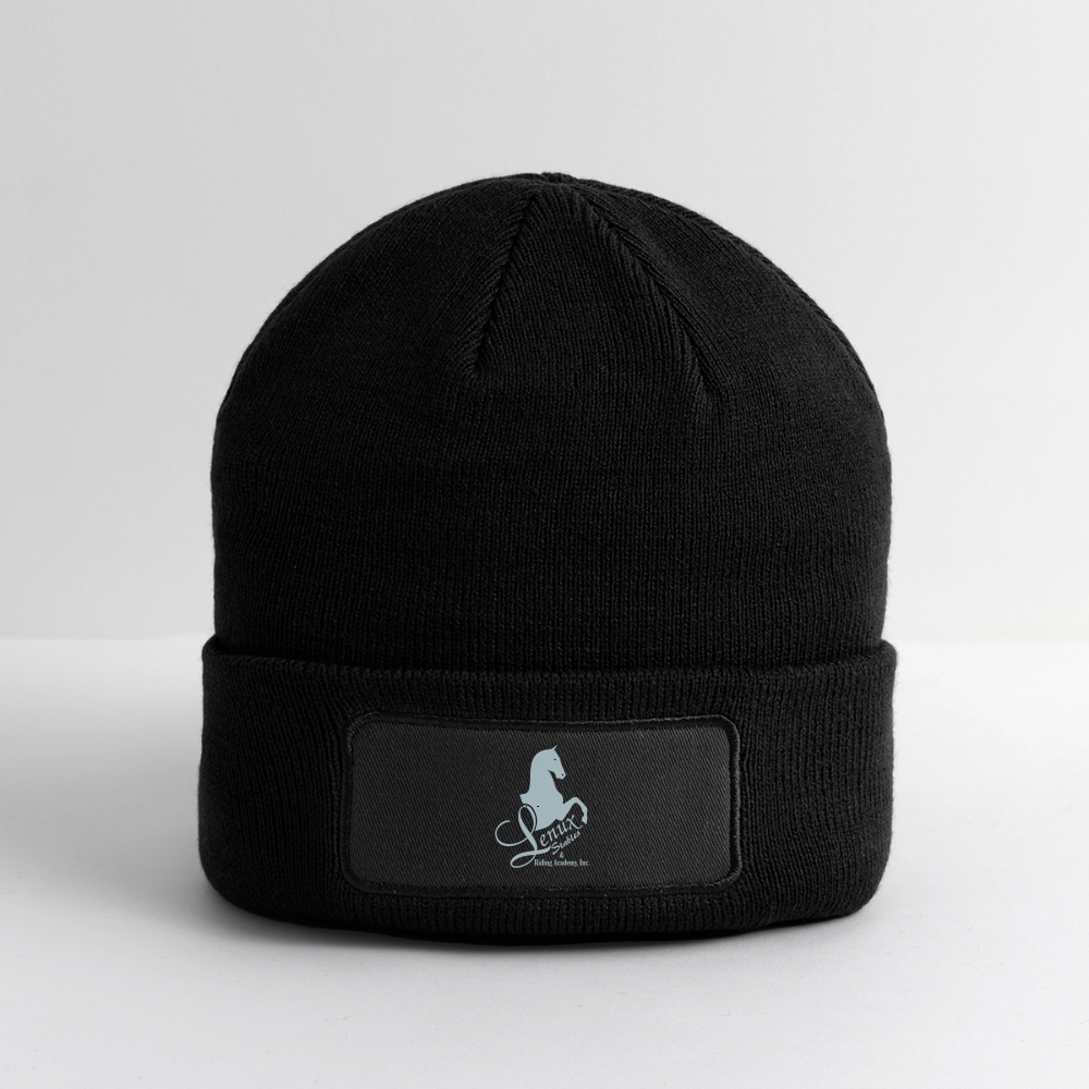 
                  
                    Logo Patch Beanie - black
                  
                