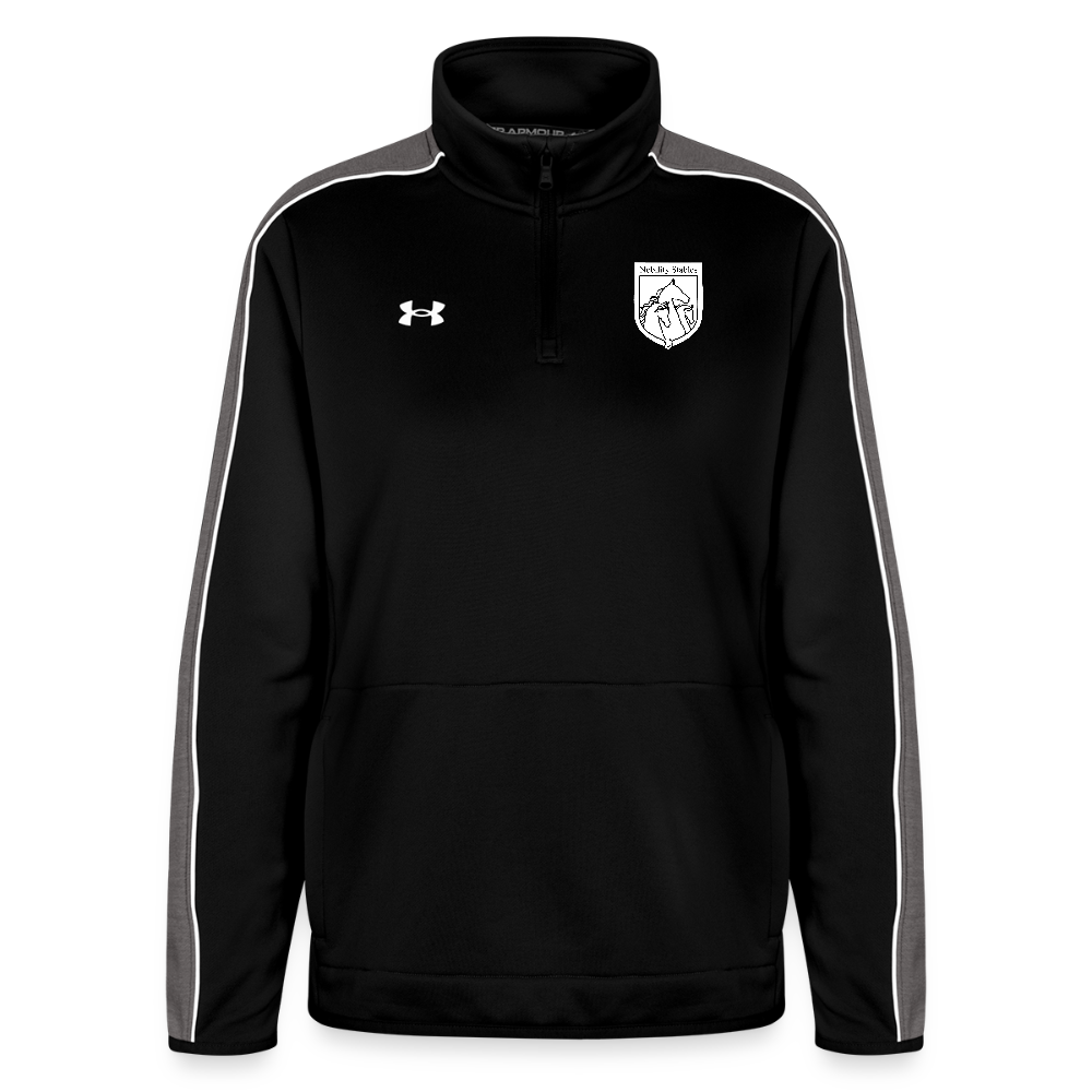 Under Armour Women's Command Quarter Zip 2.0 - black/white