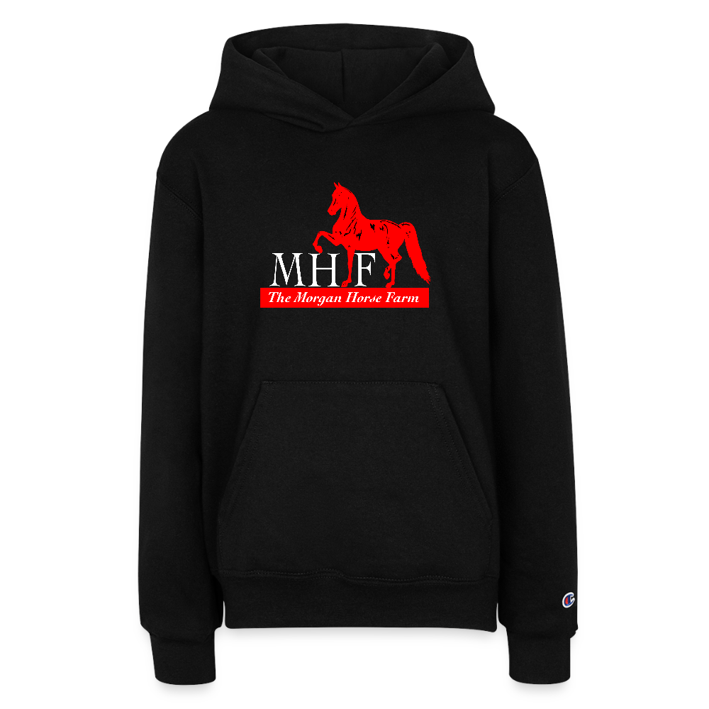 Champion Youth Hoodie - black
