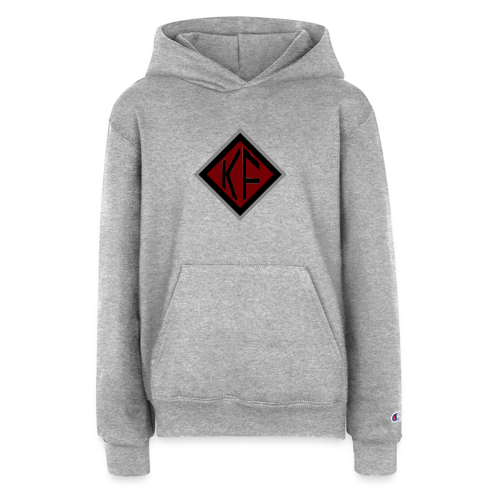 
                  
                    Champion Youth Hoodie - heather grey
                  
                