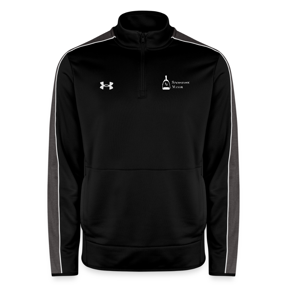 Under Armour Men's Command Quarter Zip 2.0 - black/white