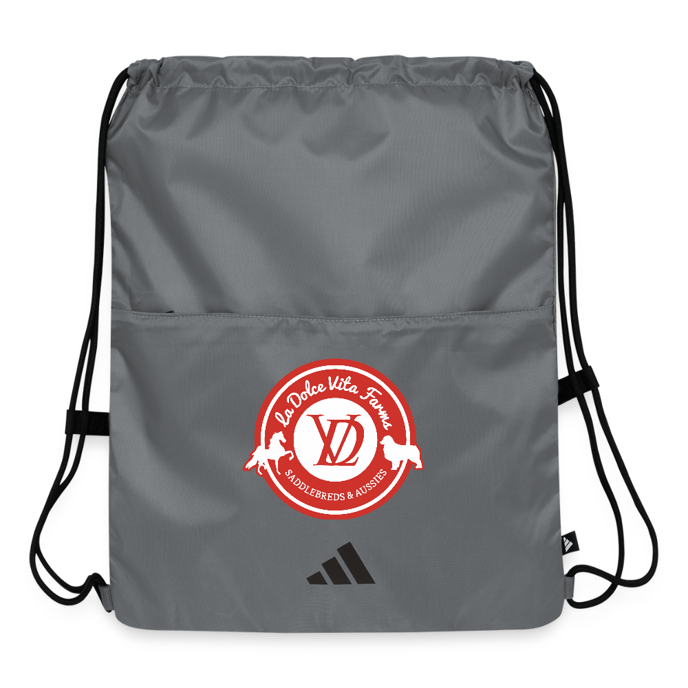 Adidas Drawstring Bag - slate