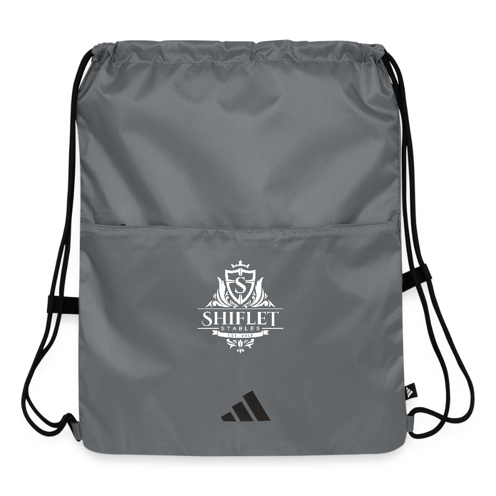 Adidas Drawstring Bag - slate