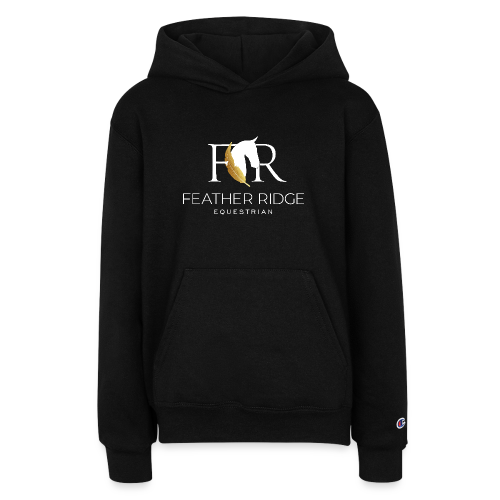 Champion Youth Hoodie - black
