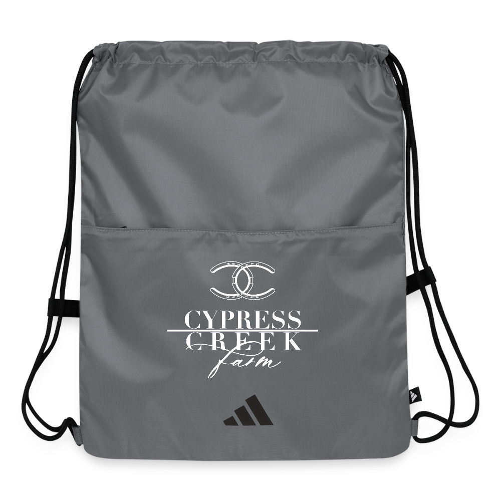 Adidas Drawstring Bag - slate