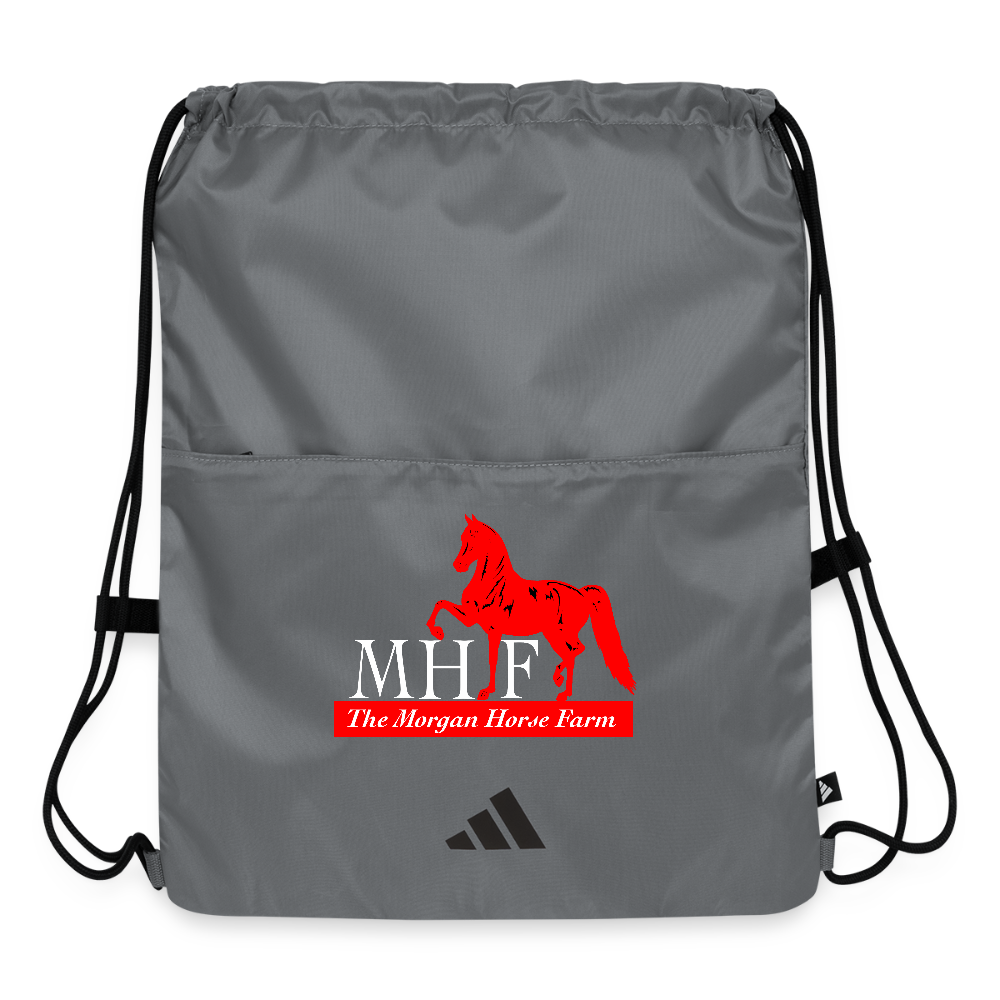 Adidas Drawstring Bag - slate