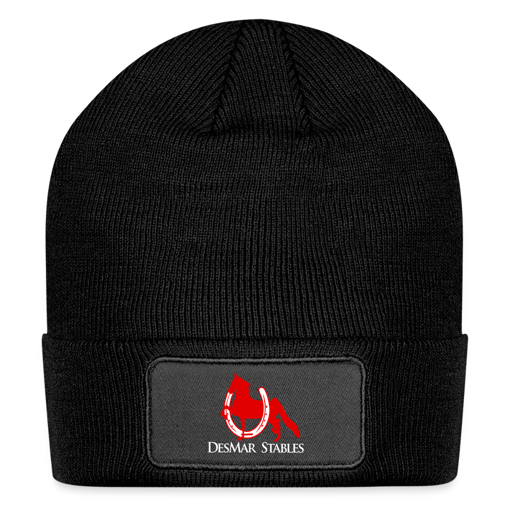 Patch Beanie - black