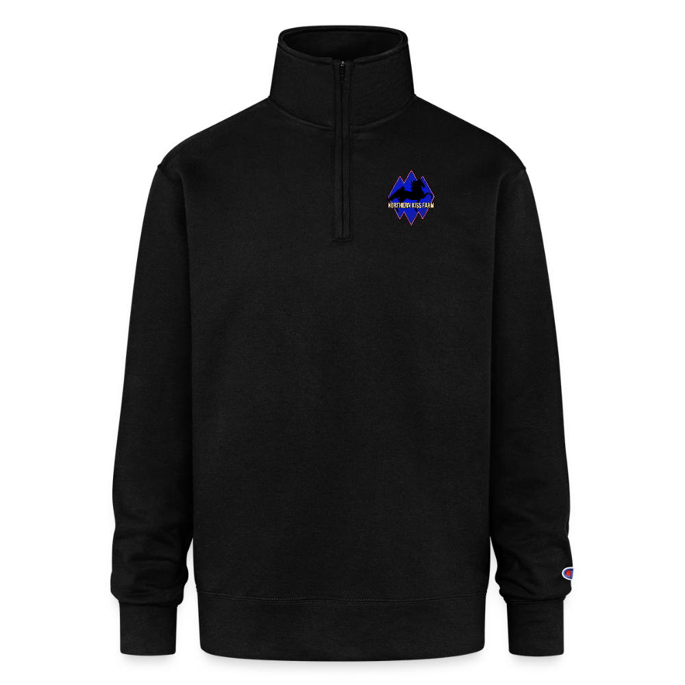 
                  
                    Champion Unisex Quarter Zip Sweatshirt - black
                  
                