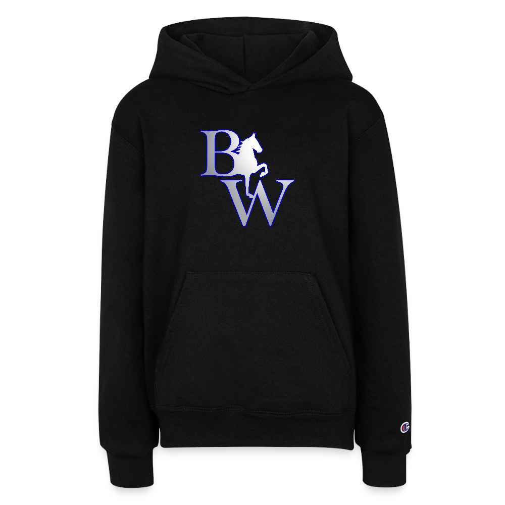 Champion Youth Hoodie - black