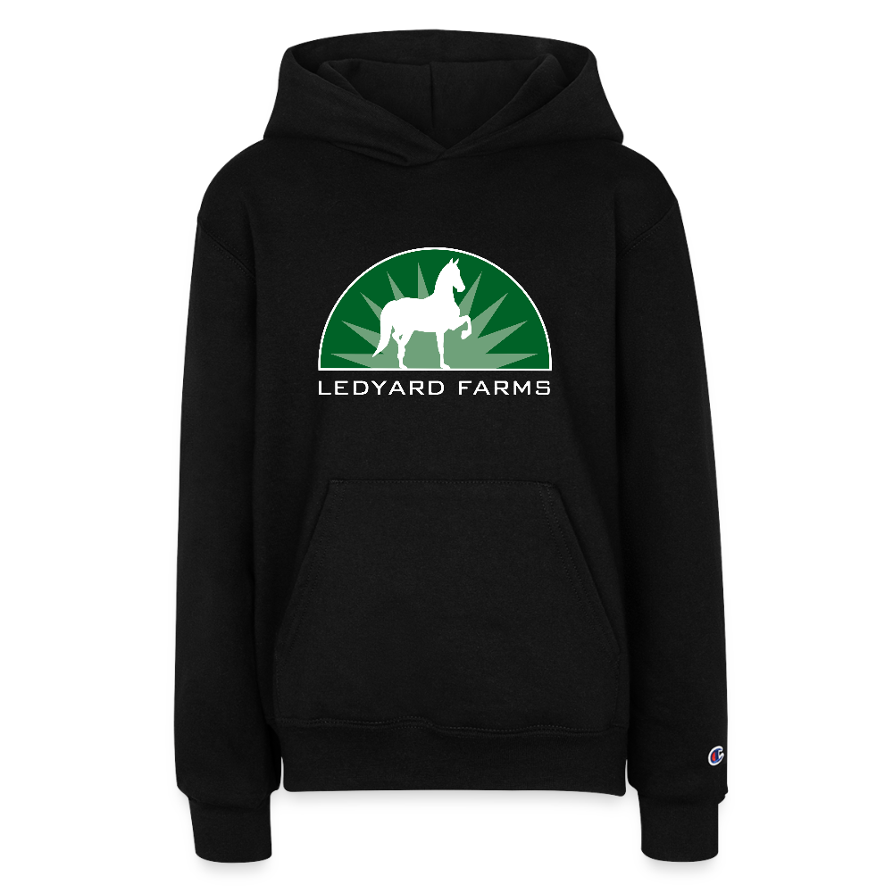 Champion Youth Hoodie - black