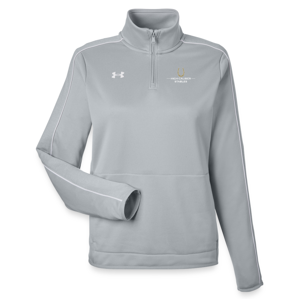 
                  
                    Under Armour Women's Command Quarter Zip 2.0 - light gray
                  
                