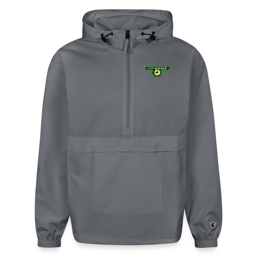 Champion Water-Resistant Packable Jacket - gray