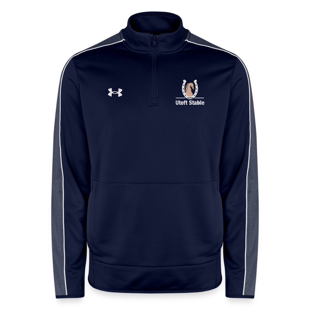 Under Armour Men's Command Quarter Zip 2.0 - navy/white