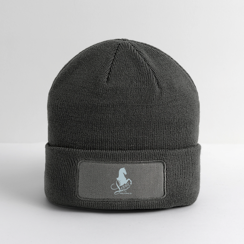 
                  
                    Logo Patch Beanie - charcoal grey
                  
                