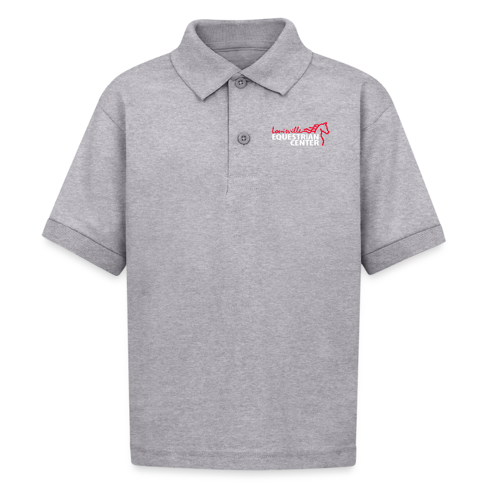 
                  
                    Kids Polo - heather gray
                  
                