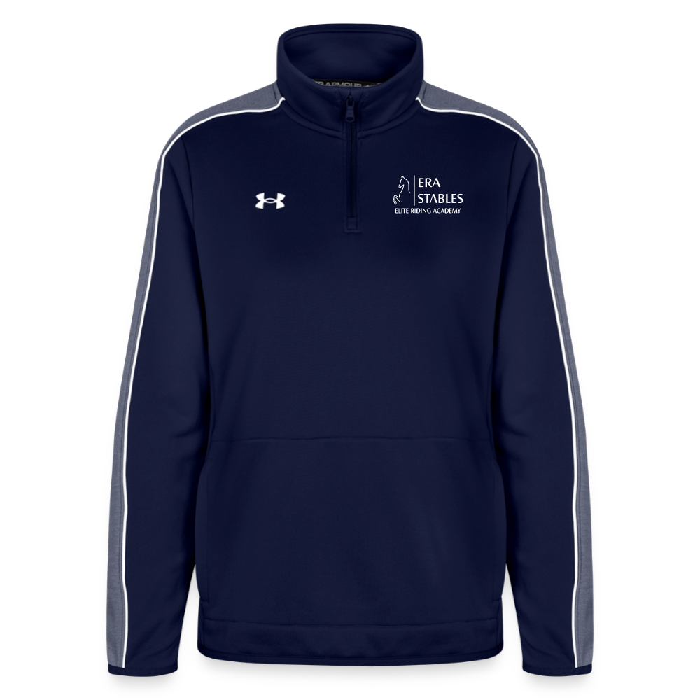 Under Armour Women's Command Quarter Zip 2.0 - navy/white