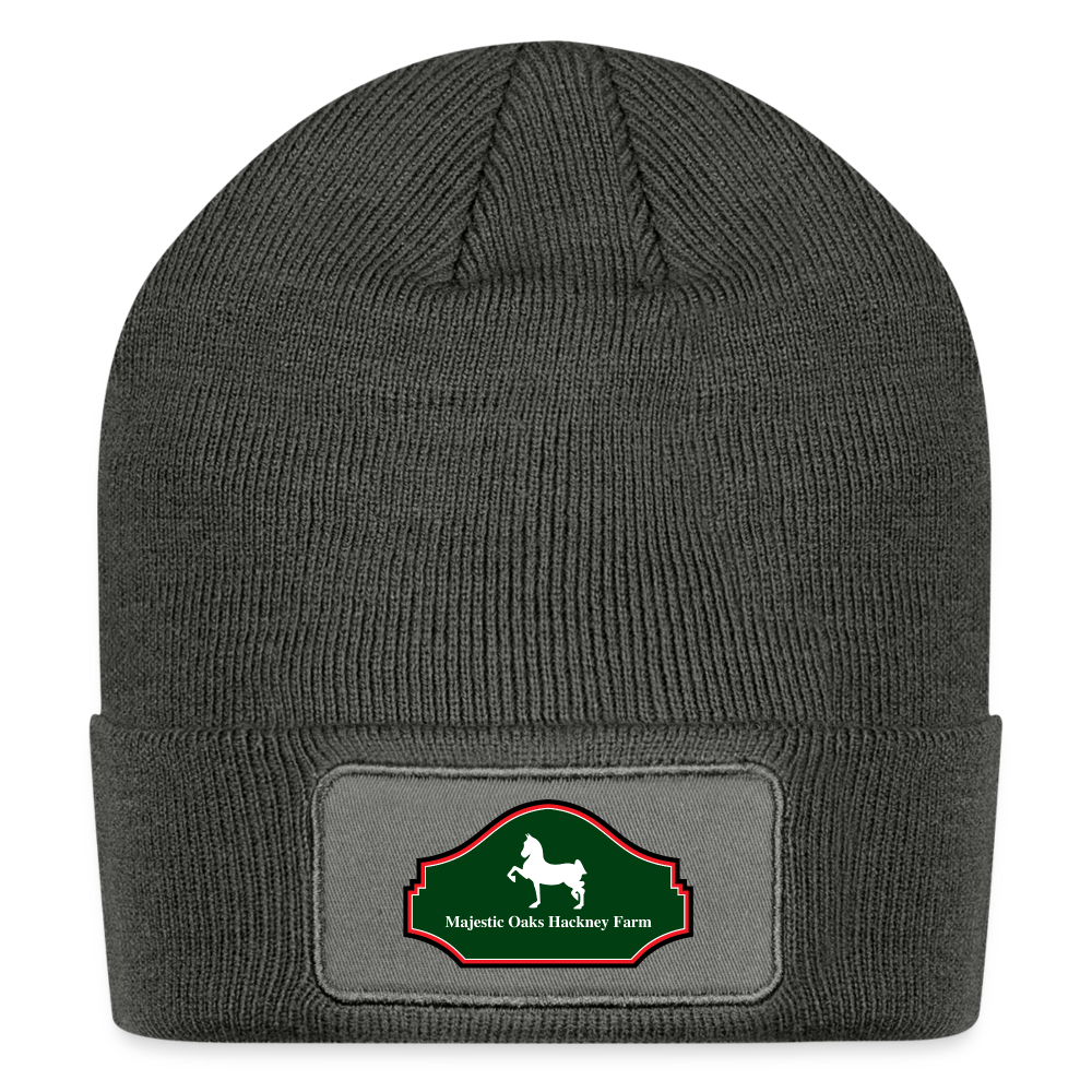 
                  
                    Logo Patch Beanie - charcoal grey
                  
                