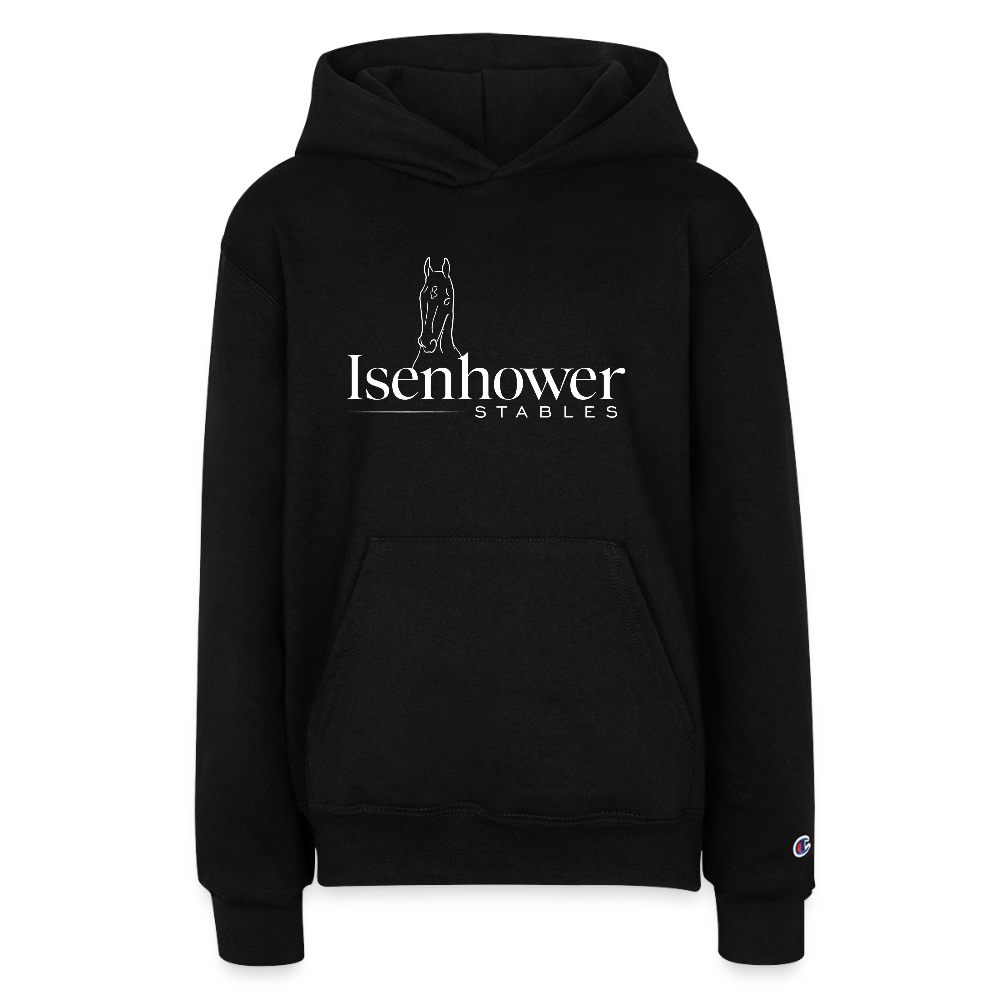 Champion Youth Hoodie - black