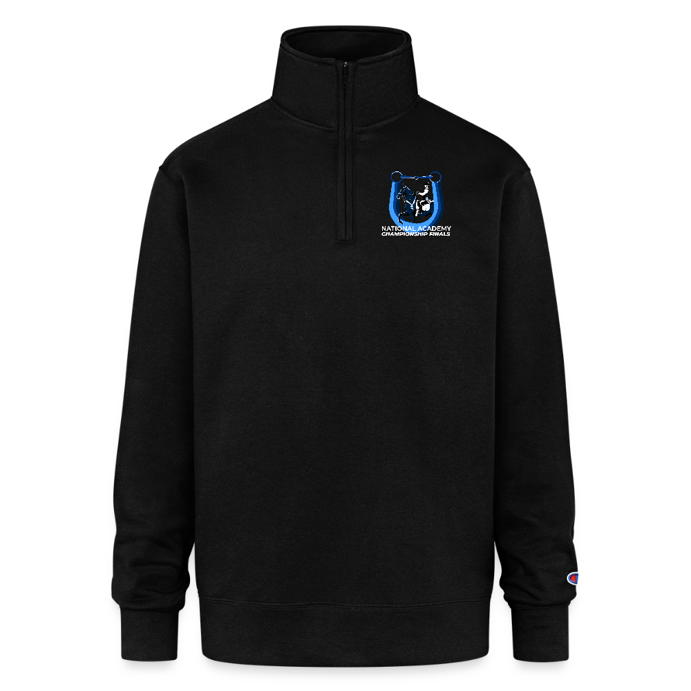 
                  
                    NACF Champion Unisex Quarter Zip Sweatshirt - black
                  
                