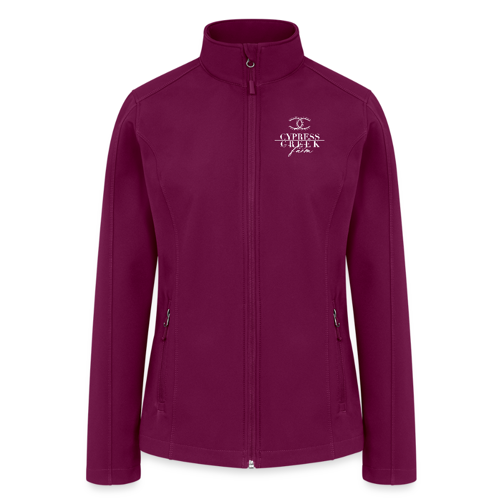 
                  
                    Women’s Soft Shell Jacket - raspberry
                  
                