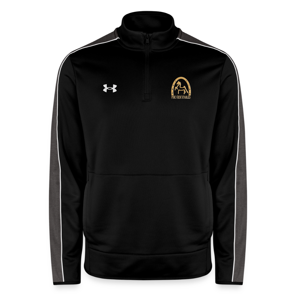 Under Armour Men's Command Quarter Zip 2.0 - black/white