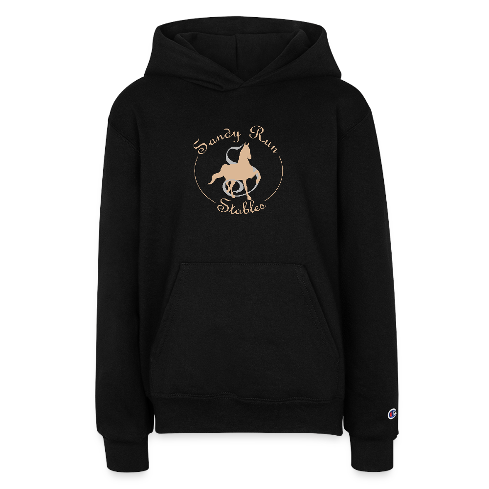 Champion Youth Hoodie - black
